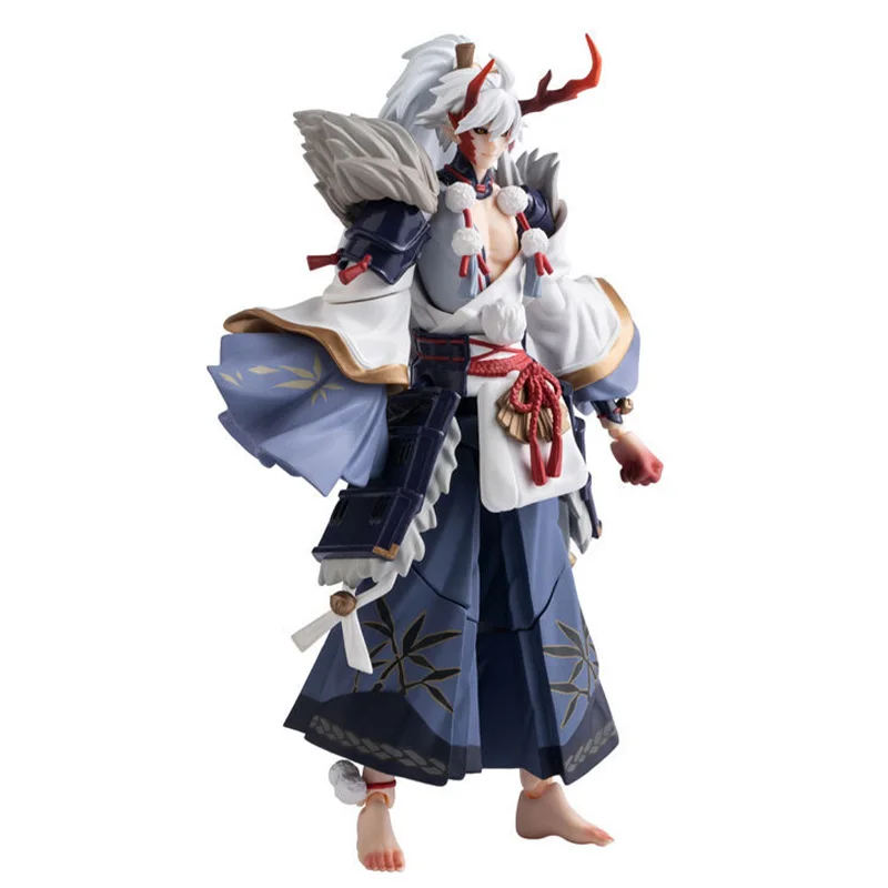 MAXFACTORY Figma Original Onmyoji lbaraki Douji Anime Figure Model Collecile Action PVC Toy Gift for Children kids