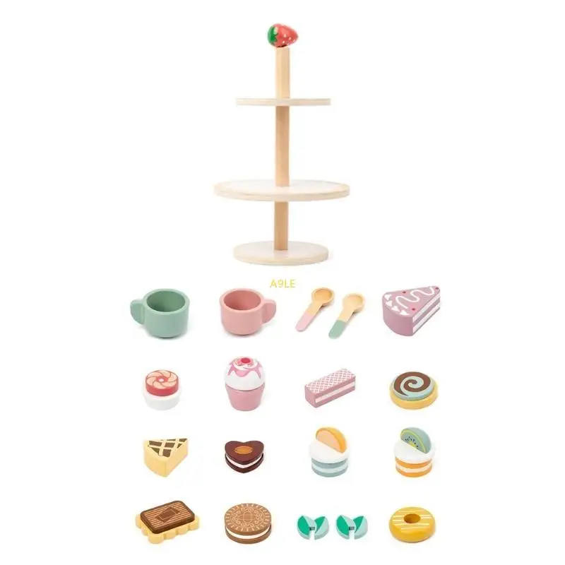 Crianças fingem brincar jogo chá chá da tarde cognições alimentares para crianças Educational fingle Play REDDLERS