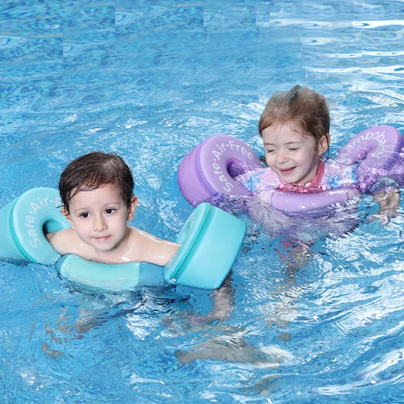 Mambobaby New Children Non Inflatable Arm Circle Swimming Baby Life Rescue  Baby Arm Circle Accessories Toy