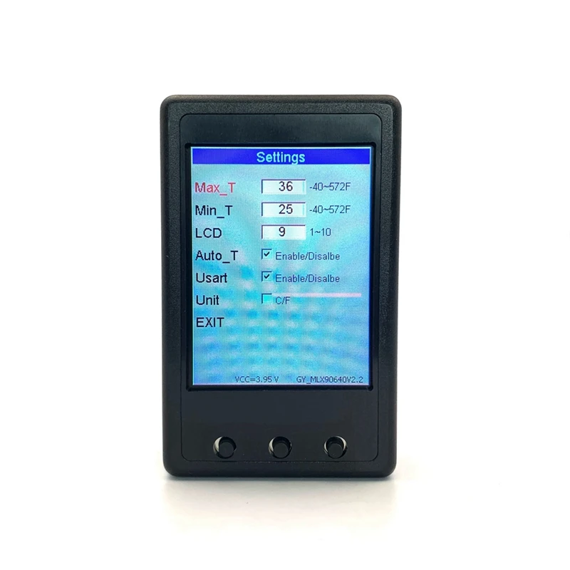 

MLX90640 32X24 Infrared Thermal Imager Handheld Thermograph Camera Infrared Temperature Sensor PCB Circuit Testing