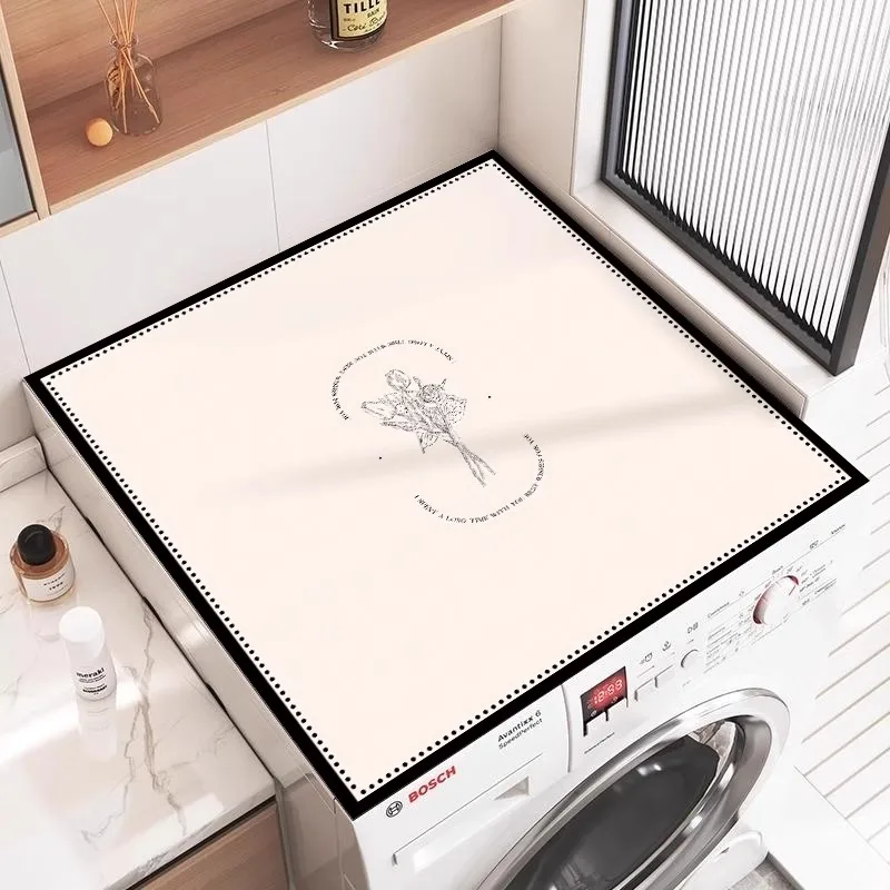 洗濯機用防塵パッド、冷蔵庫用防塵・滑り止めパッド、珪藻土吸収パッド