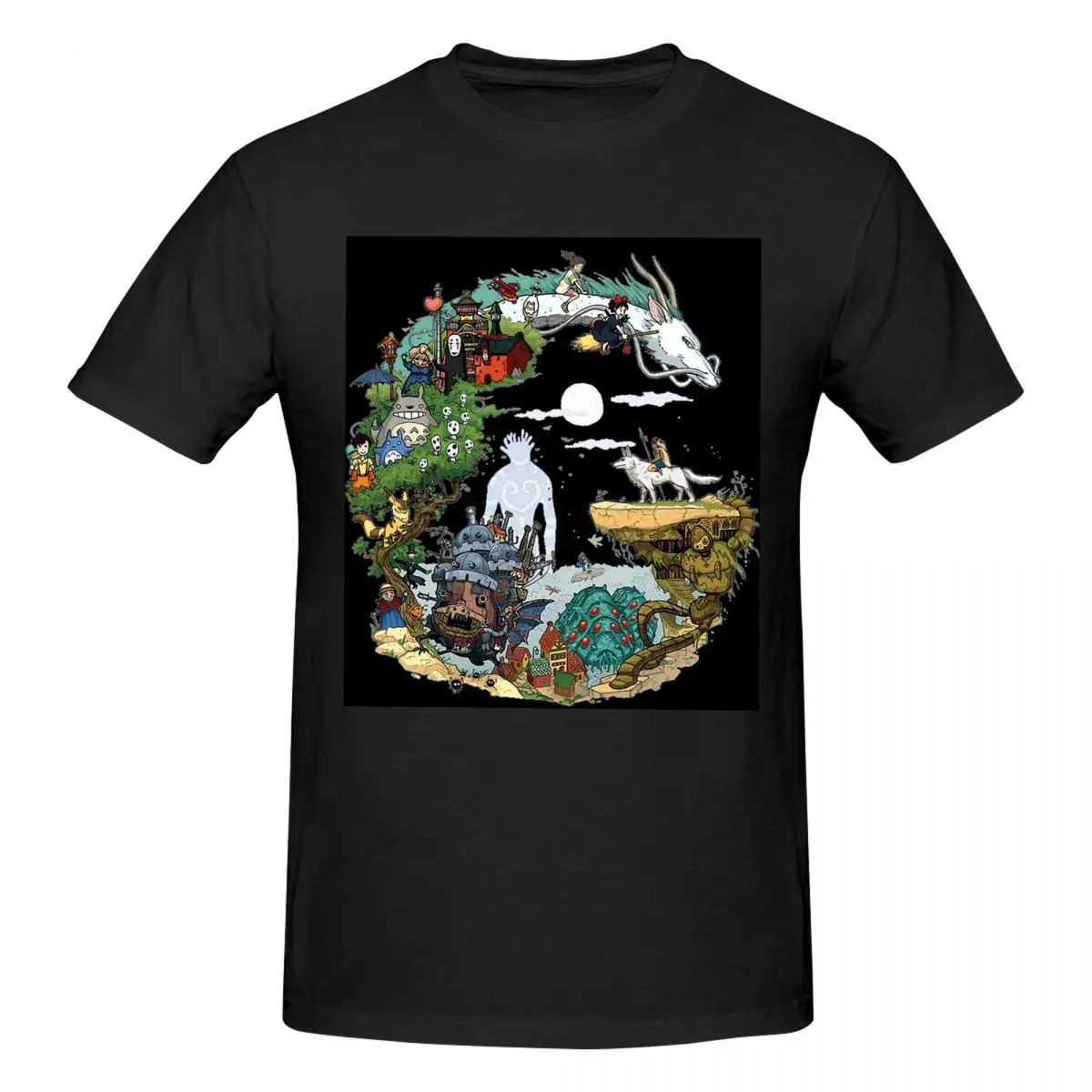 

Asiom Men T-Shirt Fashion Oversized T Shirts Men's Crew Neck Cotton Tees Short Summer Male