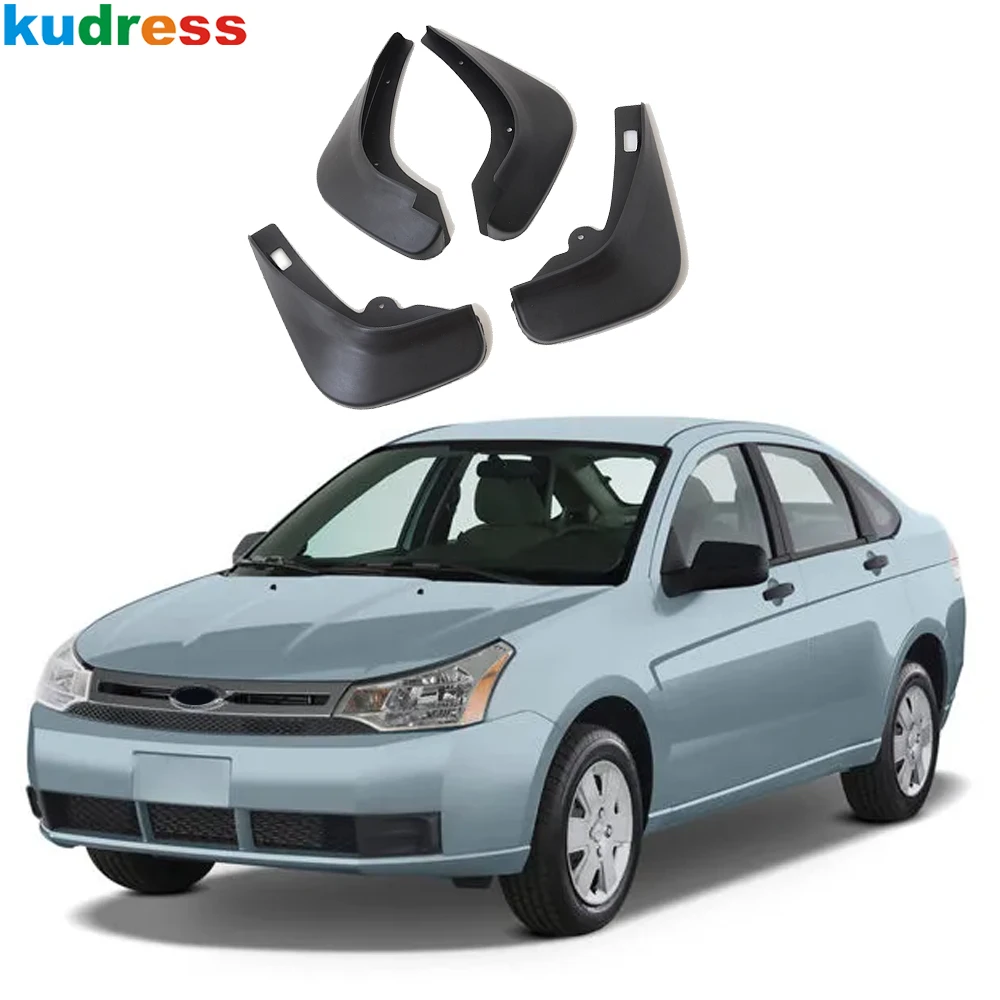 Car Mudguard For Ford Focus Sedan MK2 2005 2006 2007 2008 2009 Mudflaps Mud Flaps Splash Guards Front Rear Fenders Accessories