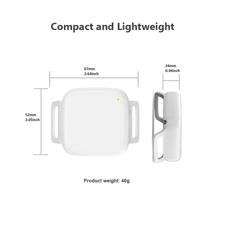 Pet Tracker Mini Gps Locator Animals Tracker Bracelet Tracking Chip Pets Real-Time Tracking Cat GPS Tracker for Dogs Anti-lost