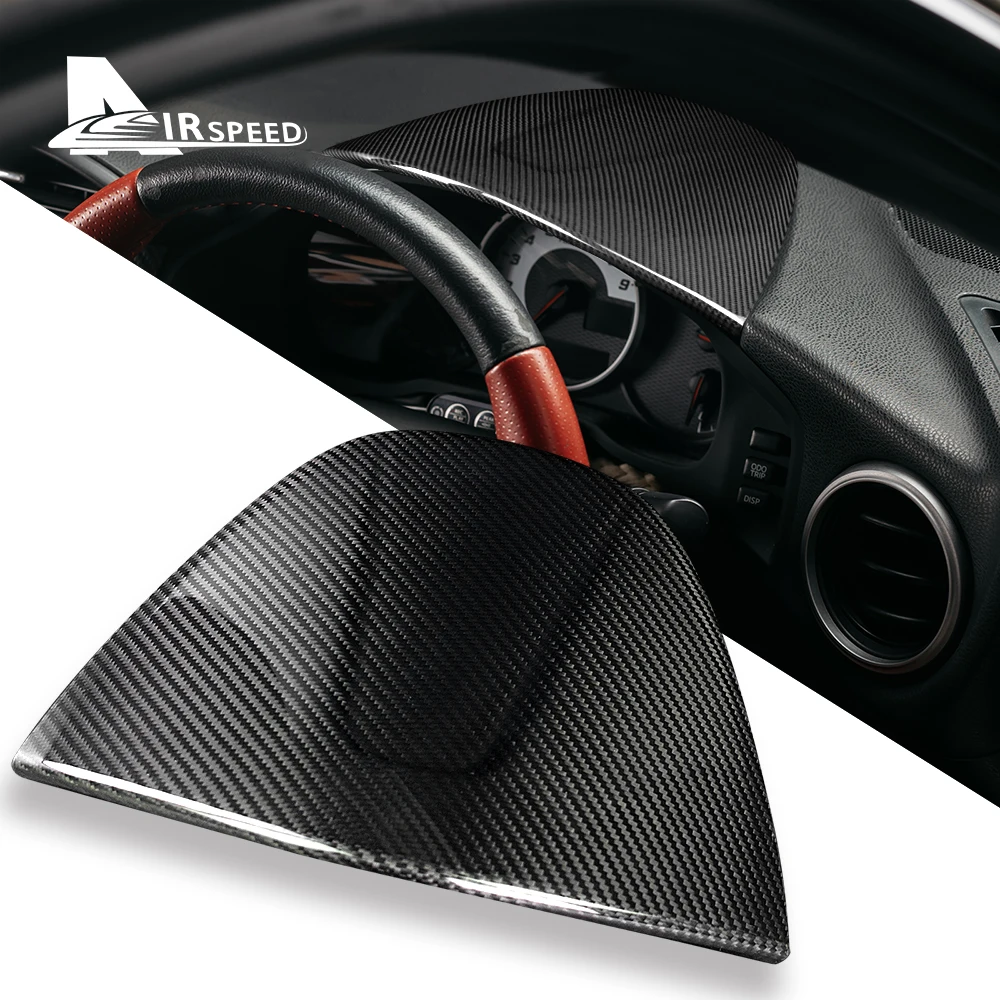 For Subaru BRZ Toyota GT86 2012 2013 2014 2015 2016 2017 2018 2019 2020 Real Hard Carbon Fiber Sticker Dashboard Interior Trim