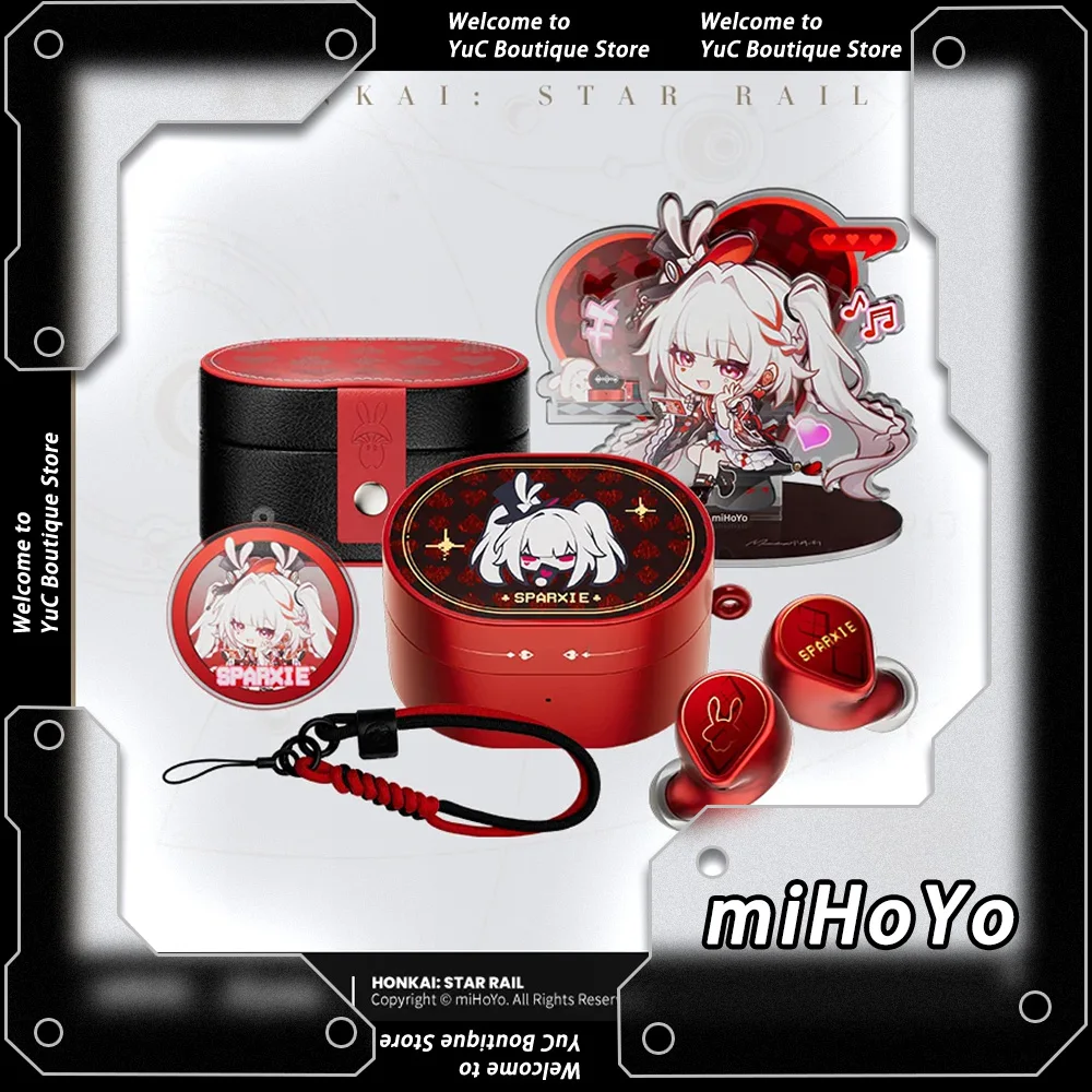 miHoYo HONKAI STAR RAIL Sparks True Wireless Bluetooth Headset Gift Box Real-time Adaptive Noise Reduction Hi-Fi Earphones