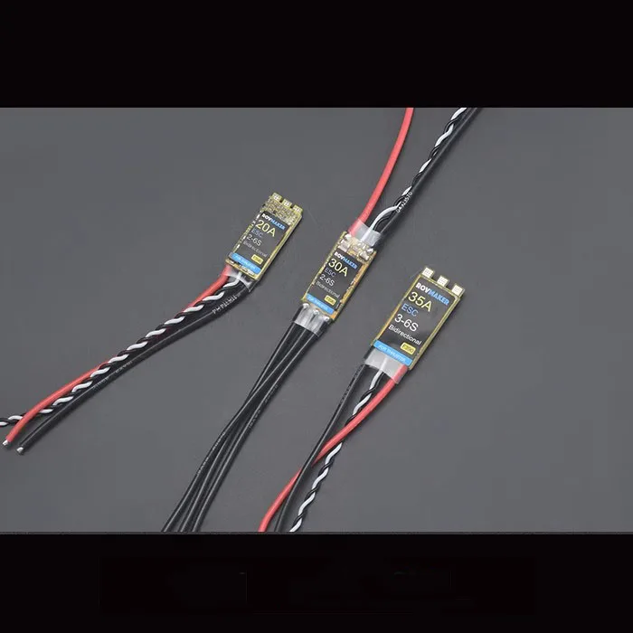 Bidirectional brushless motor RC BOAT  Underwater power speed controller 20A 30A 35A