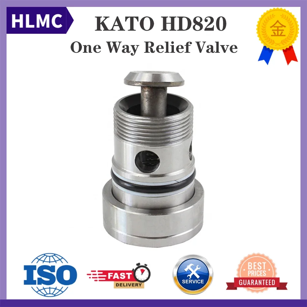 Excavator HD820-3 Hydraulic Oil Return Check Valve One Way Relief Valve And Hydraulic Oil Sensor