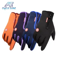 Windproof Bicycle Full Finger Gloves Winter Warmer Man and Woman Motorcycle Gloves Mountain Road Bike Gloves Bicycle Equipment