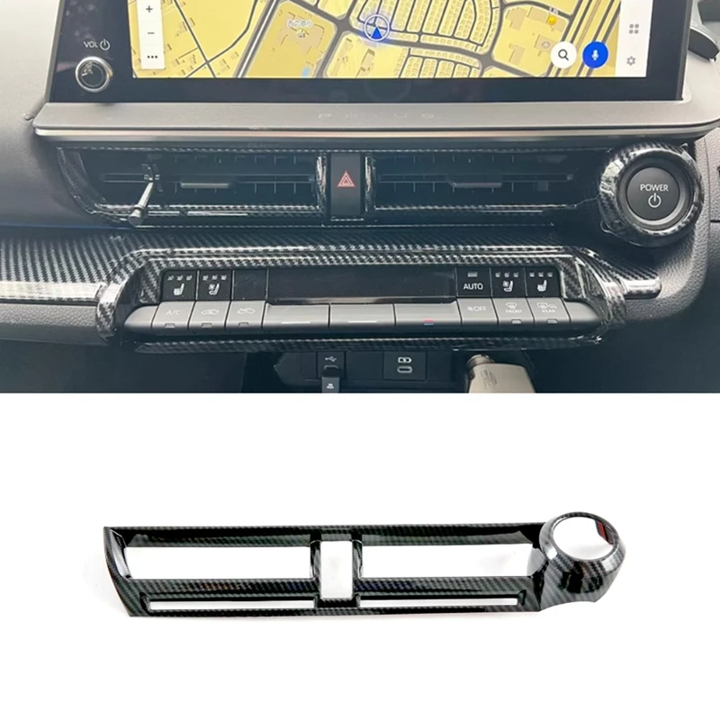 

A7THK-Накладка на вентиляционное отверстие центральной консоли для Toyota Prius 60 серии 2023 2024 RHD ZVW60 ZVW65 MXWH60