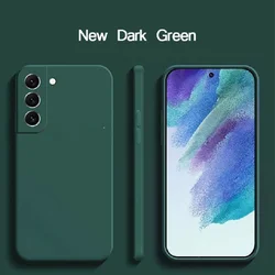 Liquid Silicone Case For Samsung Galaxy S21 S23 S10 Plus S20 FE S10E S22 Note 10 Ultra Soft Cover