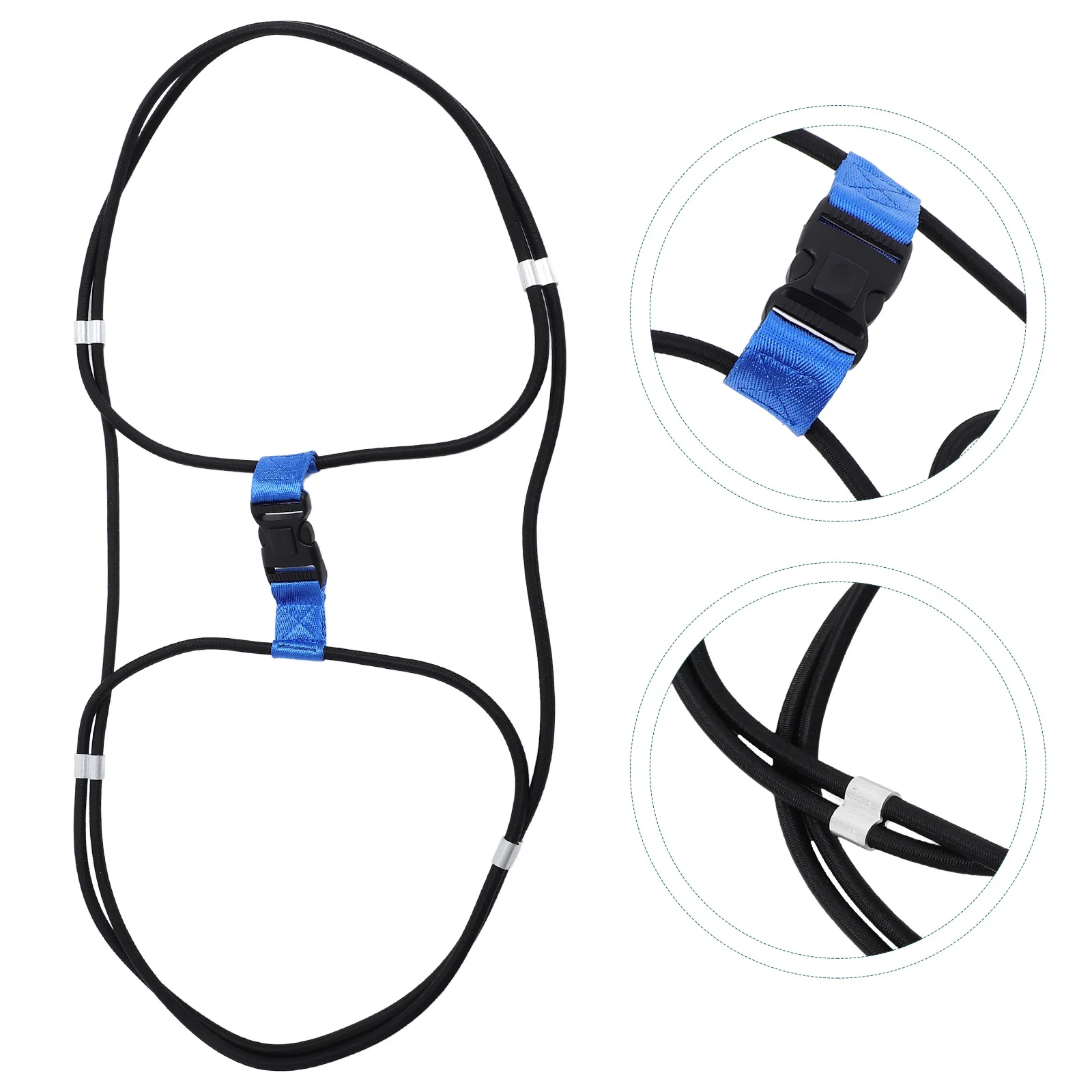 

Trash Can Lock Outdoor Heavy Duty Elastic Strap for Garbage Bin Lid Animal Wind Protection Trash Can Locks for Raccoons