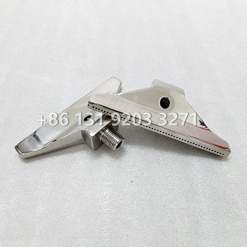 

110mm Width Stainless Steel Wind Jet Nozzle 1/4 BSPT Air Knife Nozzle Air Blowing Nozzle pulverizador Industrial Drying Nozzle