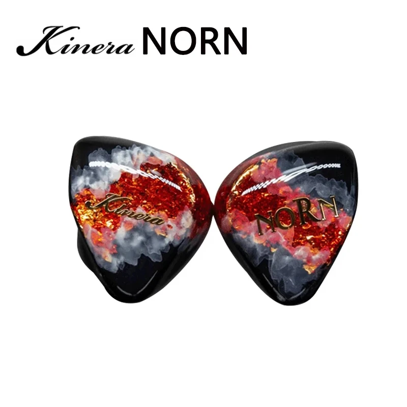 

KINERA NORN In-Ear Monitor Earphone 4BA+1DD Hybrid Drivers HIFI Music DJ Earbuds Headset with 2Pin 0.78mm Detachable Cable