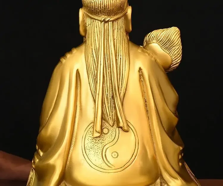 

Creative Feng Shui Brass Snail Figurine for Home Living Office Desks