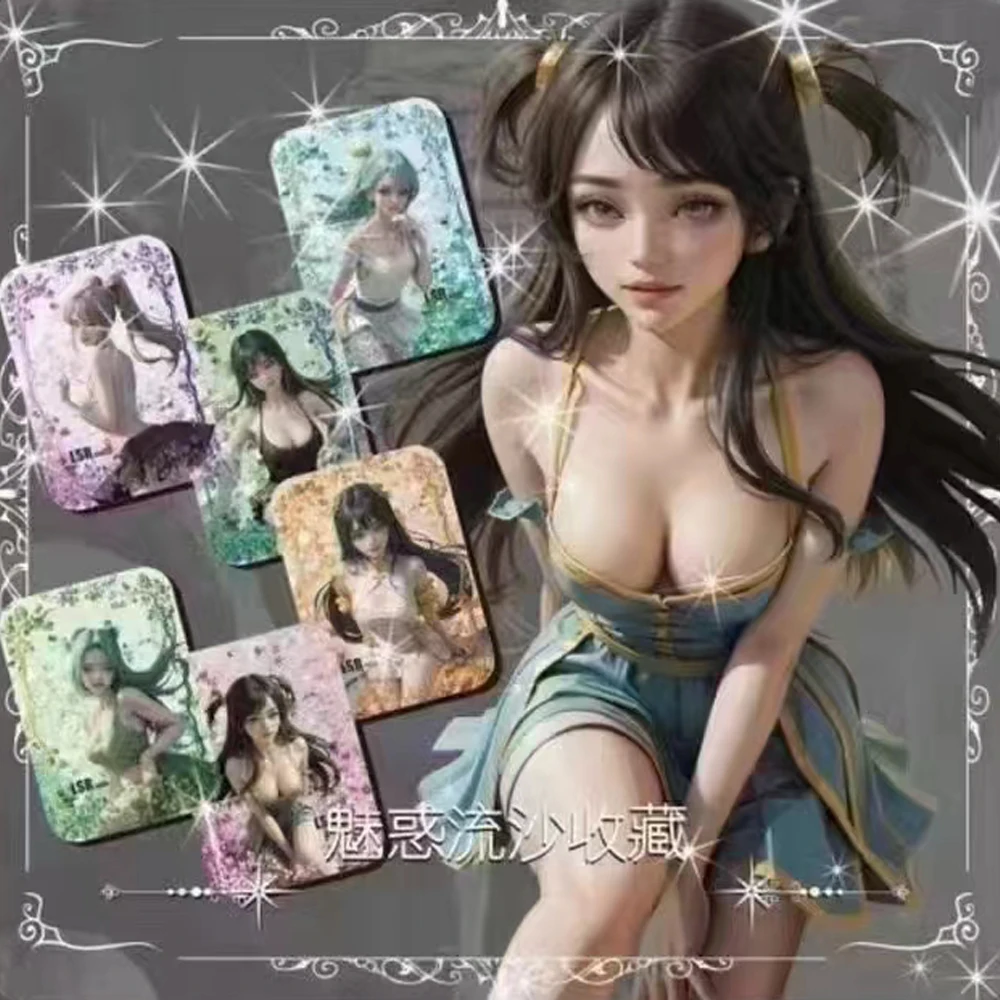 New Goddess Story Card Charm Girl Party Table Toy Rare Limited Edition Game Flash Card bambino Kid Hobby regalo di compleanno