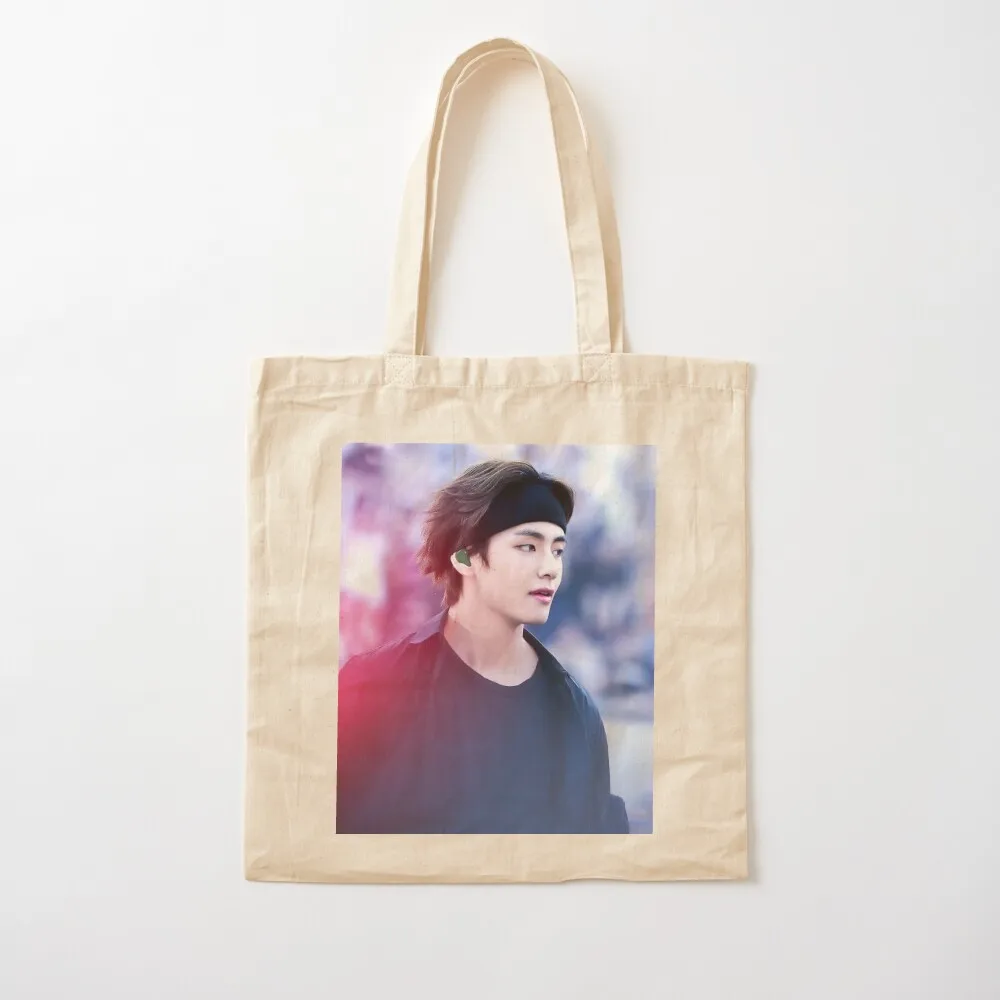 

tae ~ bandana Tote Bag tote bag screen cloth bag woman Canvas stote