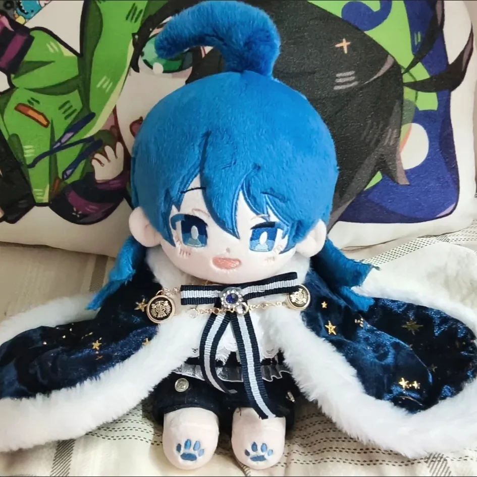 

Anime Role Iruma Suzuki Kawaii Cosplay Cotton Doll Body With Ears Tail DIY Change Suit Soft Plushies Toy 20cm Figures Fans Gifts