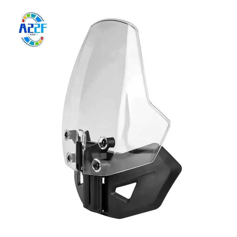 

A22F-Motorcycle Adjustable Windscreen Windshield For Can-Am Ryker 600 900 Sport Rally Edition 900 ACE 2019-2023