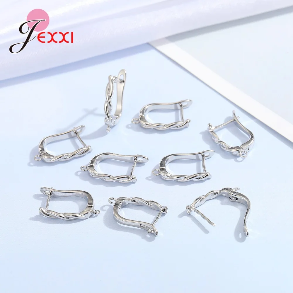 New Arrival French Lever Earring Hooks Wire Settings Base Hoops Earrings DIY Jewelry Making Supplies Accessories