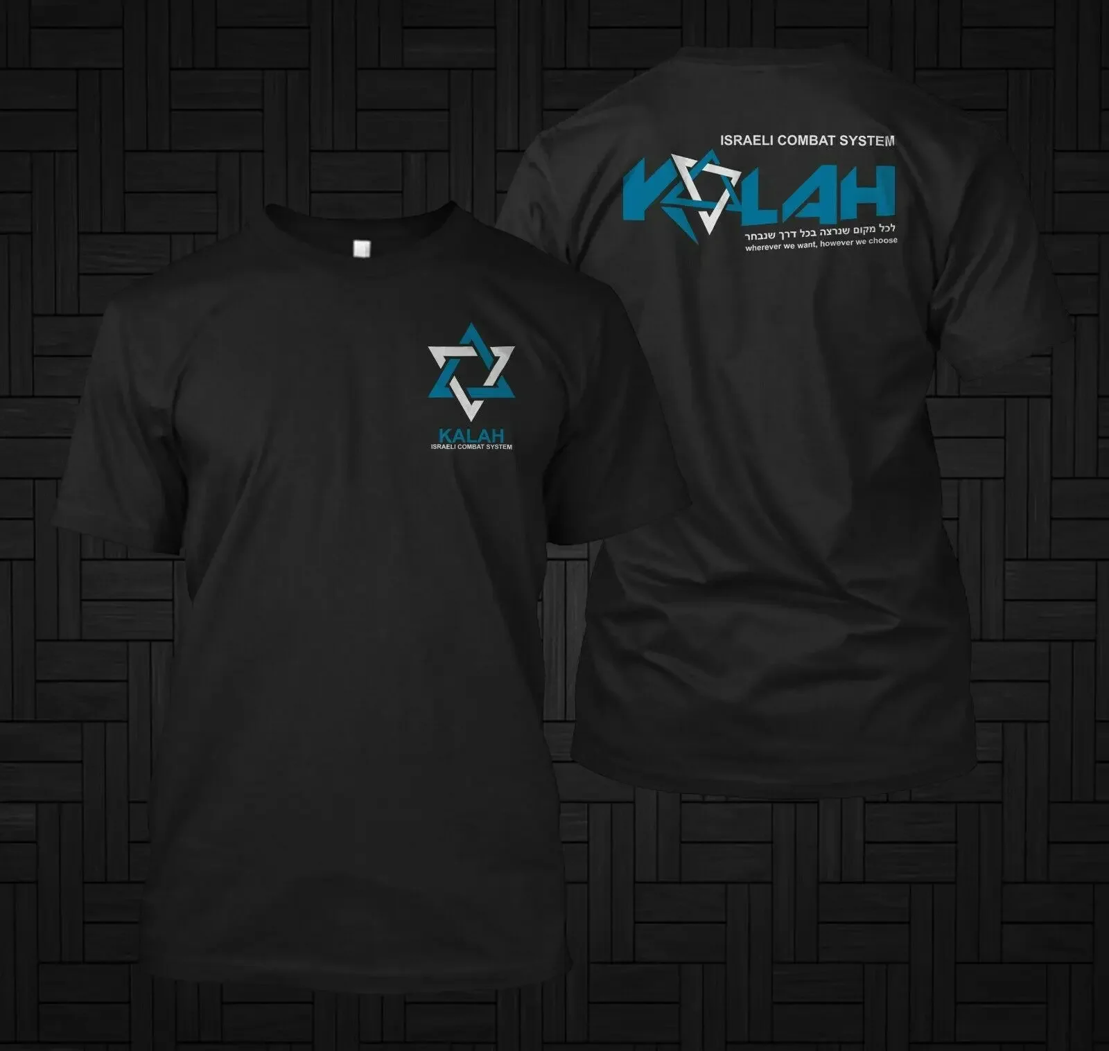 Kalah Israeli Combat System Self Defence Martial Art T-Shirt 100% Cotton O-Neck Short Sleeve Summer Casual Mens T-shirt