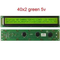 Módulo de exibição LCD, 40x2, 40A, 400A, I2C, LC4021, em vez de HD44780, LMB402C, PC4002-B, TM402C, WH4002A, frete grátis, 1Pc