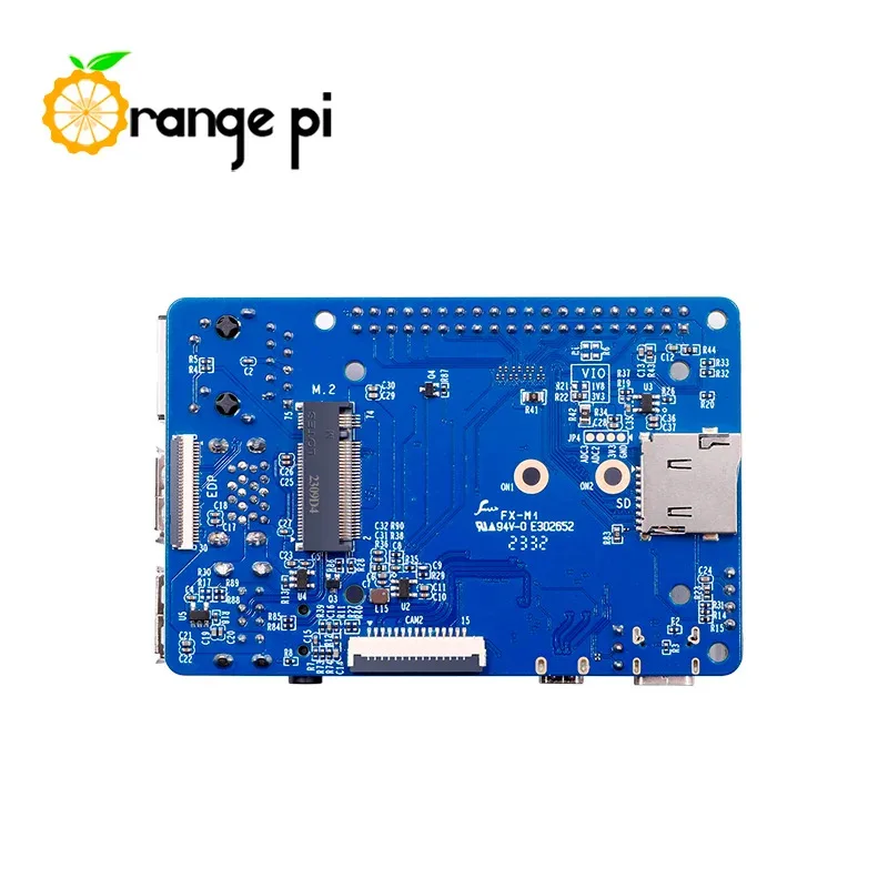 Módulo de cómputo de placa Base Orange Pi CM4 4 con ranura M.2 M-KEY Gigabit Ethernet RJ45 adecuado para placa central OPi/Rpi Orangepi CM4