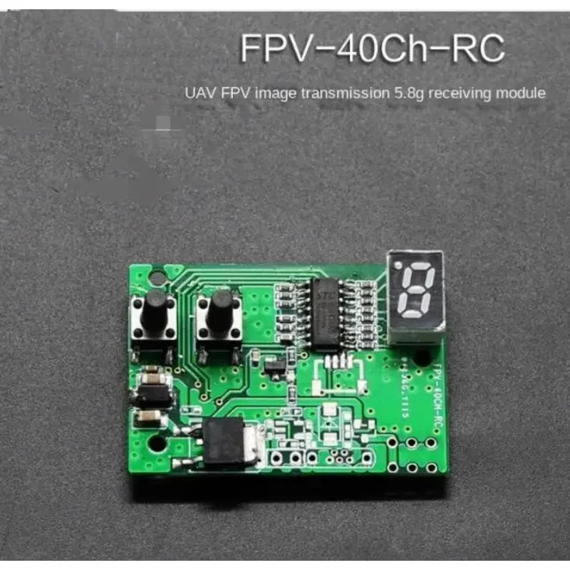 5.8G Image Transmission Receiver 40-pass DIY UAV FPV Kit Module