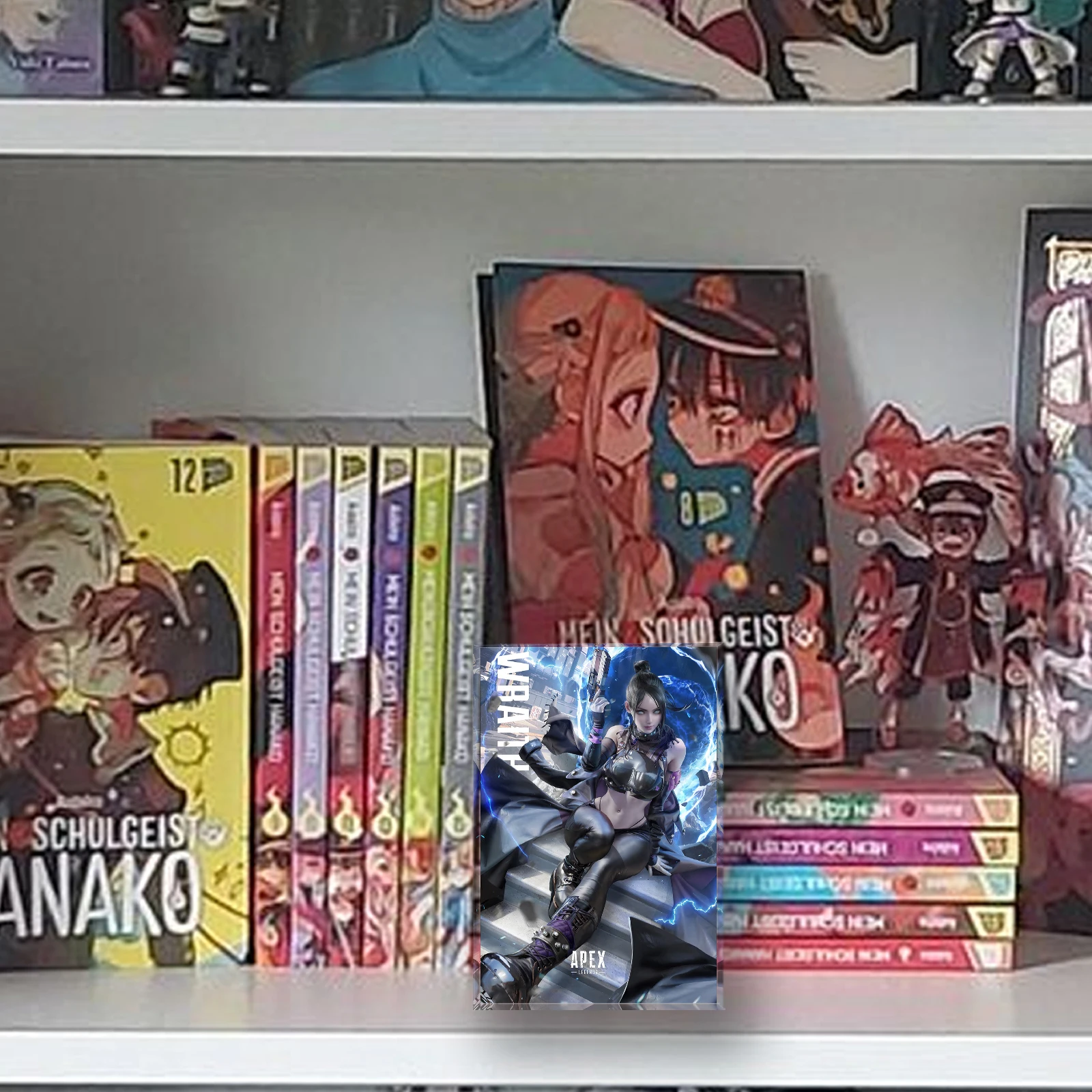 كتلة أكريليك مثيرة من Wraith Apex Legends Voidwalker، حامل فني من Gamer Merch، ديكور مكتب قابل للجمع مخصص، هدية Otaku #5