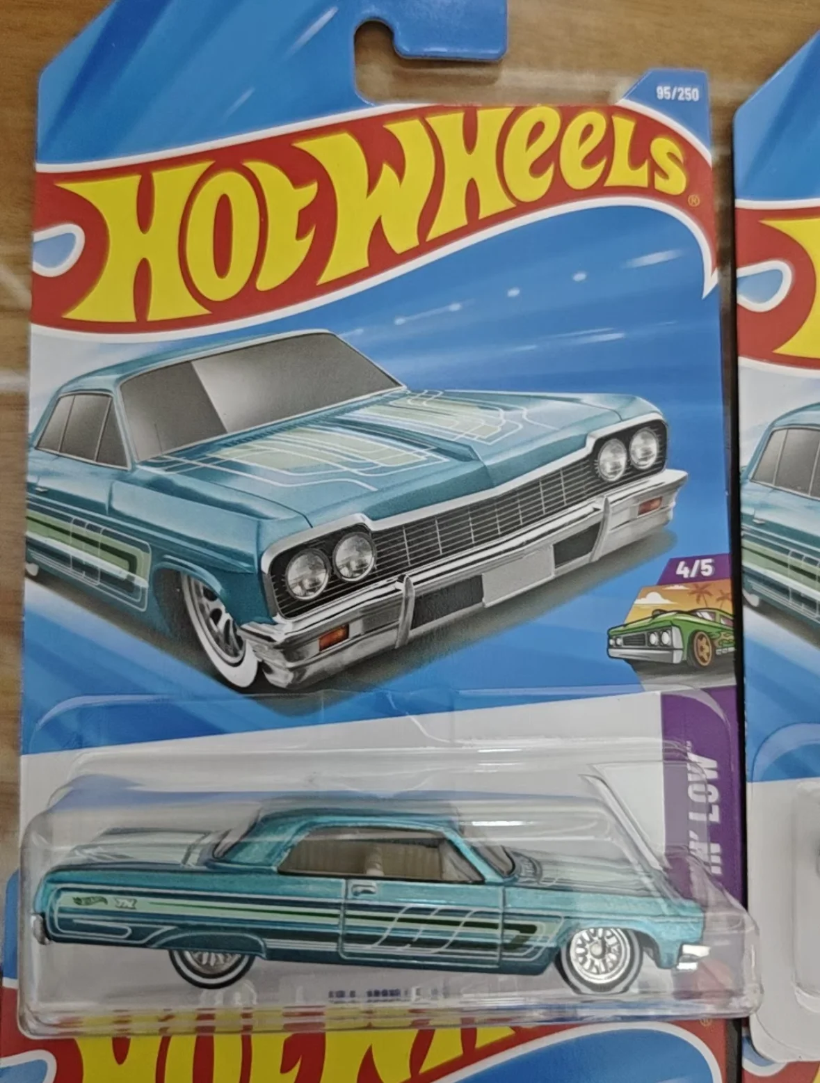 Hot Wheels Super Treasure Hunt 2026 D '64 Chevrolet Impala Low Rider Diecast Car Model Toy for Boys Collectible Gift
