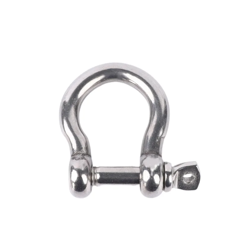 A2 Stainless Steel Bow Shackles M4 M5 M6 M8 M10 M12 M14 M16 M18 M20 M22 M25 Shackle Lifting Towing