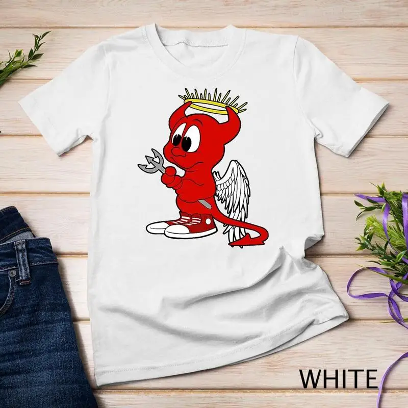

Women Halloween Cute Angel Devil Halloween Shirts For Women Unisex T shirt