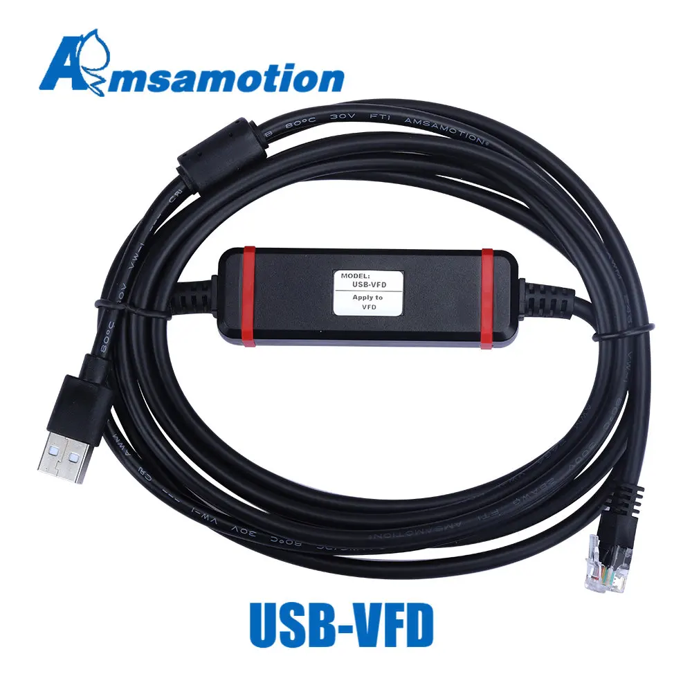 Imagem -06 - Usb-vfd Cabo de Programação Adequado para Delta Vfd-e el ed Ch2000 Série Conversor de Frequência Vfd-usb01 Rj45