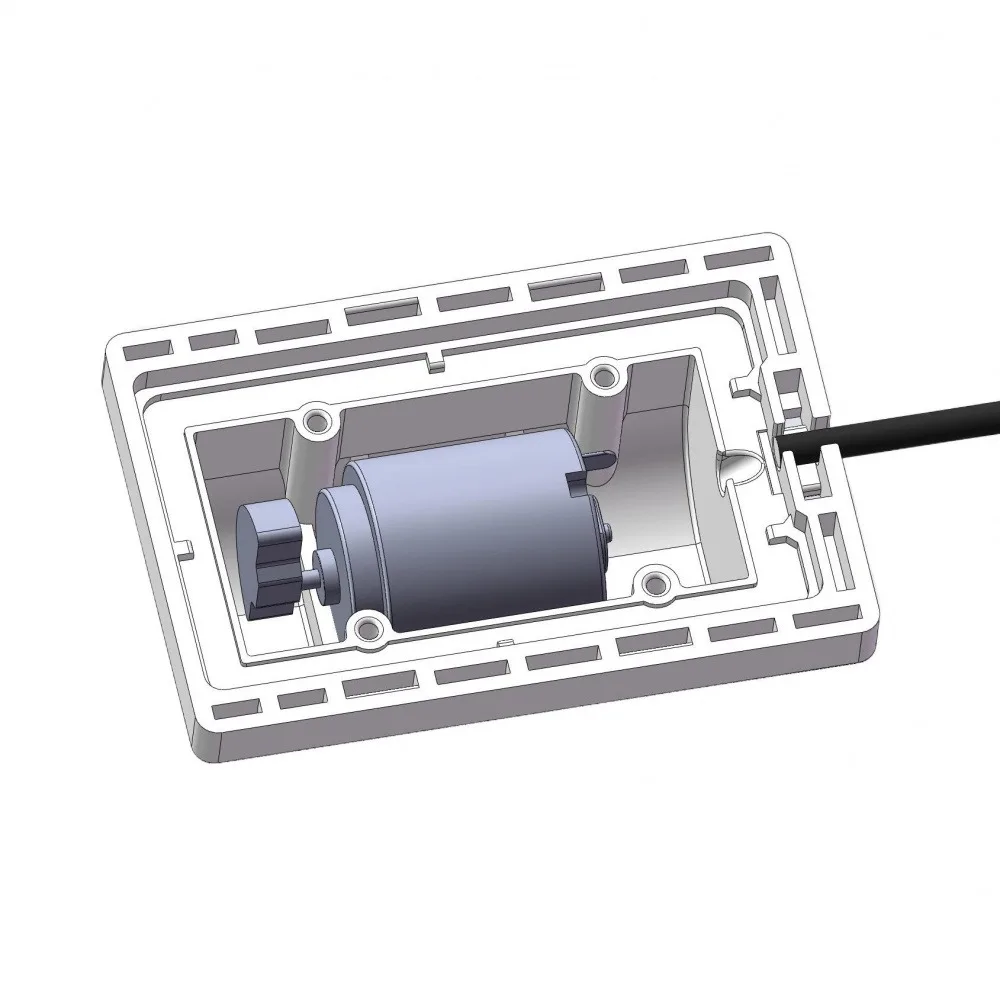 DC5V USB 3 Speed Regulator Massage Device Vibrating Dual Motor Frog Breeding Vibration Motor with Cable