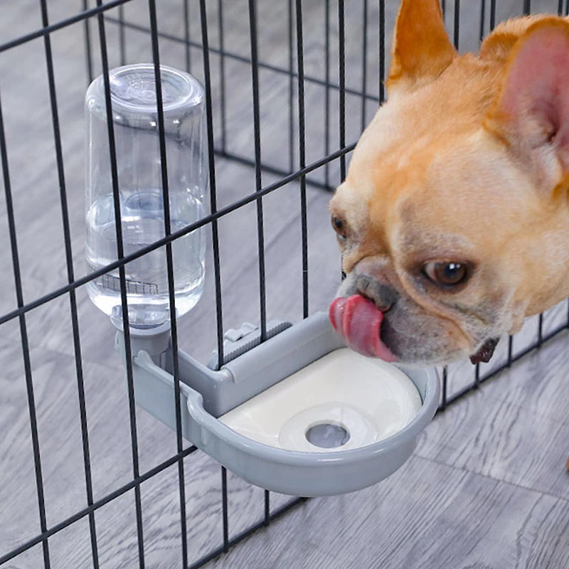 Rabbit Drinker For Cage 480ml Water Feeder Anti-Drip Water Bowl Dog Drinker Hanging Water Bottle Dispenser For Dog Cat Rabbit