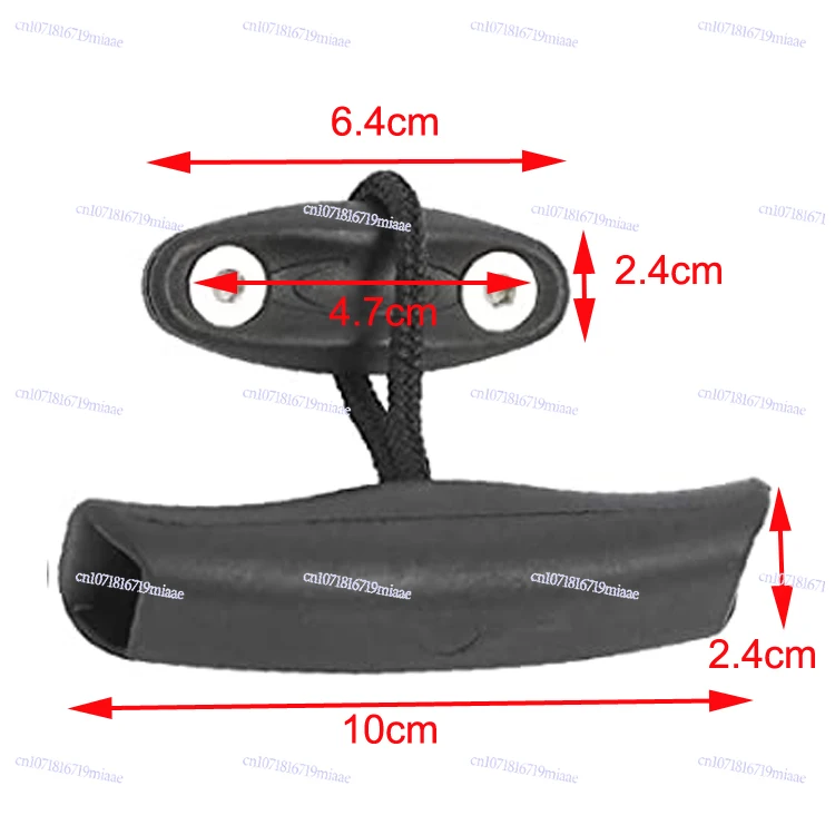 Canoe T-Handle Rope Screws Tail Rudder Handle Kit Kit Kayak Accessories Handle Screws