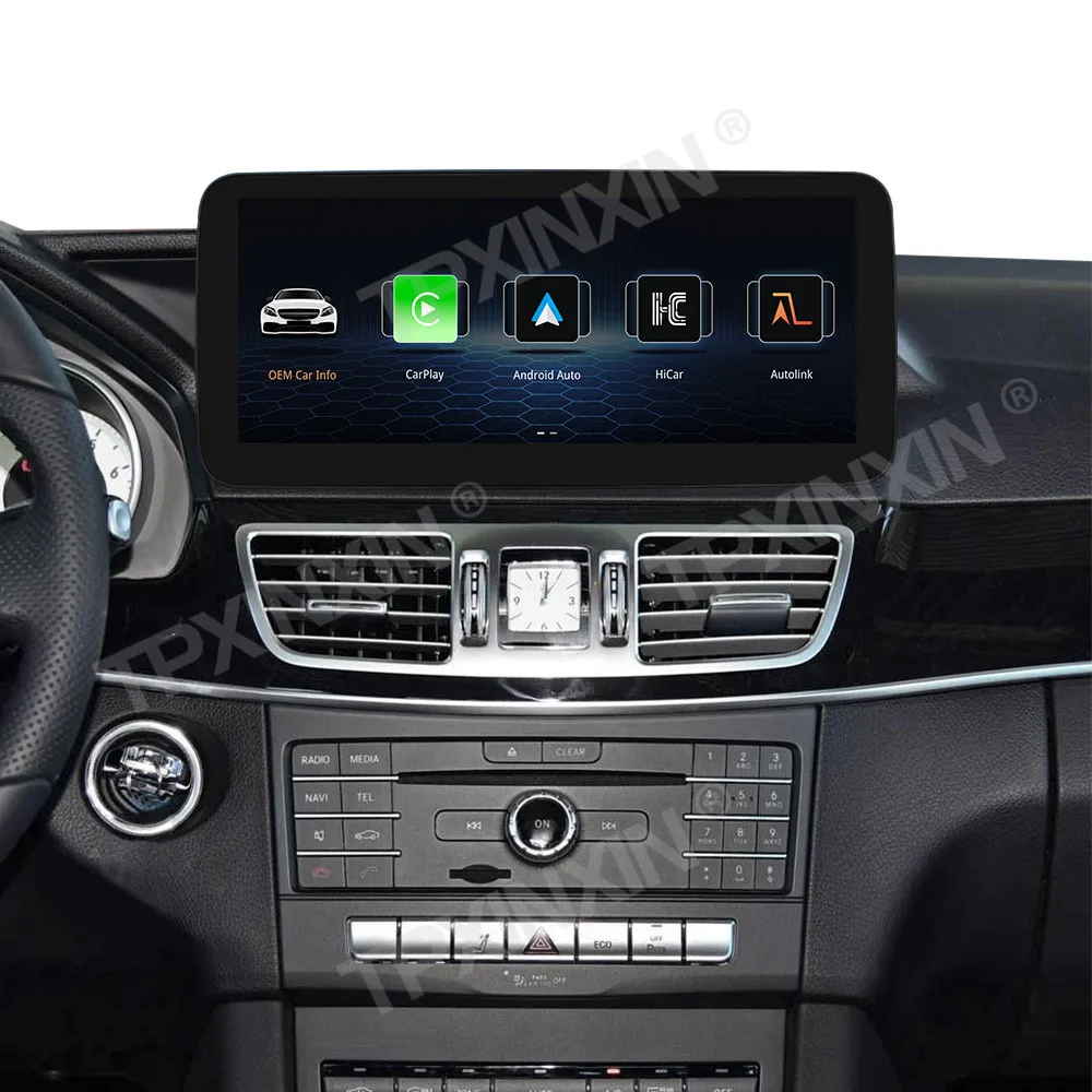 Wireless CarPlay Android Auto HiCar For Benz E Class W212 2010 2011 2012 2013 2014 2015 Upgrade The Original Car Mirror Link