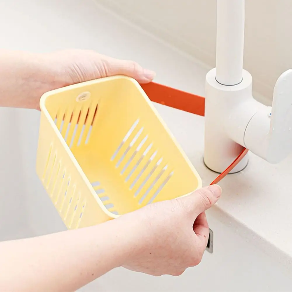 Creative Sink Hanging Strainer Basket Quickly Drain Multifunctional Fruit Clean Filter Rack Detachable Easy To Clean