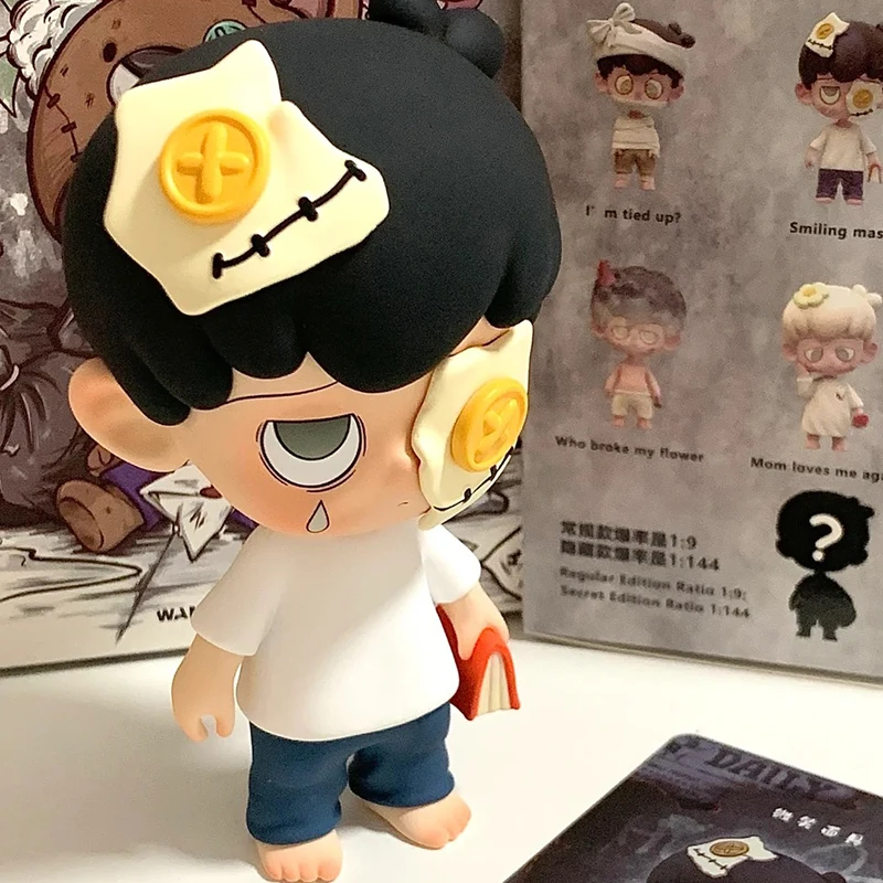 52TOYS EMOR アウトサイダーシリーズ トレンディブラインドボックストイズ キュートドールオーナメント 個性的なトレンディギフト デスクトップデコレーション クリスマス用