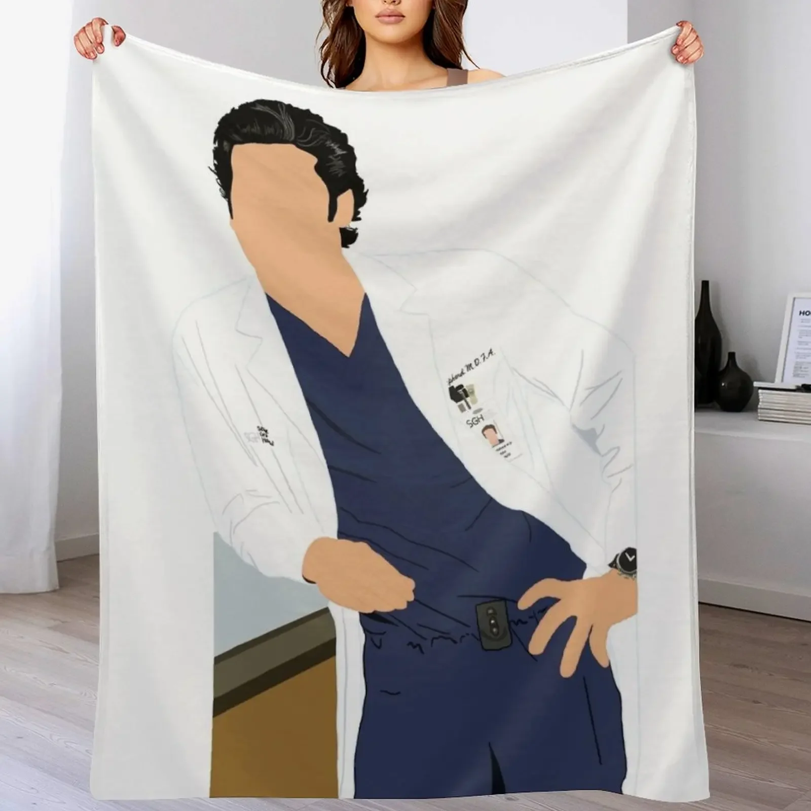 

Mcdreamy Throw Blanket Furrys Large bed plaid Sofa Throw Blankets