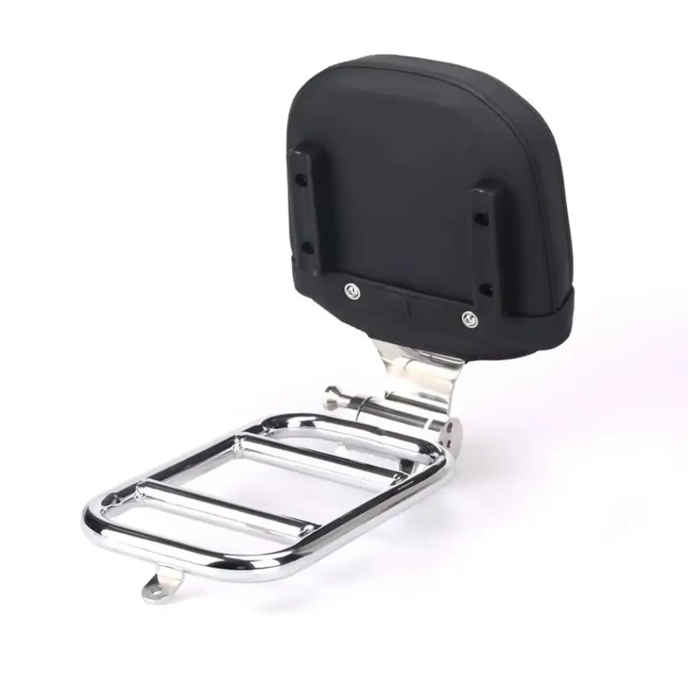 Motorcycle Rider Backrest Pad Fit for BMW R 18 2020-2023 R18 Classic 2021-2023 Foldable Back Rest Cushion Pillion Rear Luggage