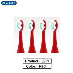 Children Electric Toothbrush Head Soft Brush Head J259BRUSHHEAD Sensitive Replacement Nozzle for JAVEMAY J259