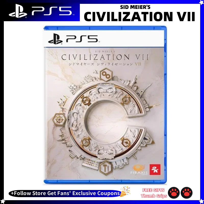 

Sony Playstation 5 PS5 Brand 2025 New Game CD Sid Meier's Civilization VII Playstation5 Game Card Ps5 Games Civilization7