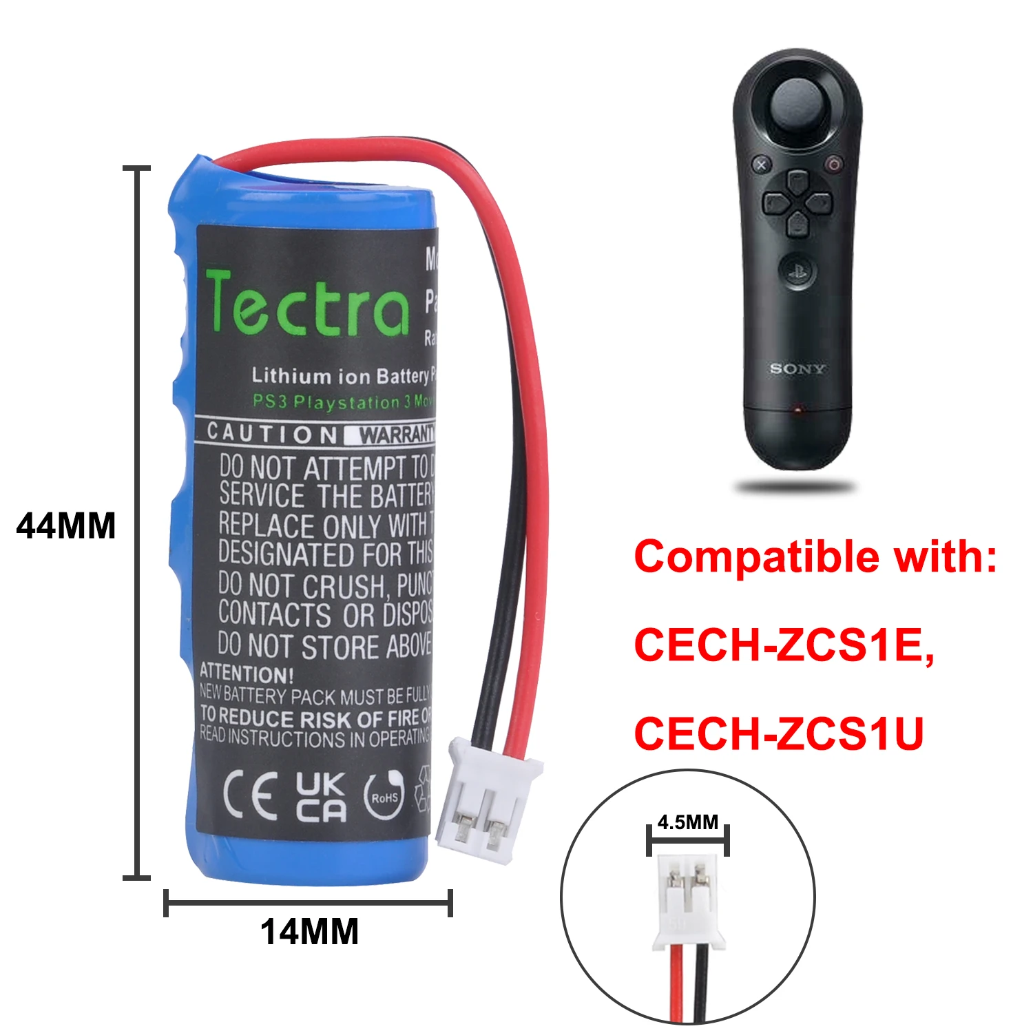 Batería LIS1442, 4-180-962-01 para Sony PS3 Playstation 3, controlador de navegación móvil, CECH-ZCS1E, CECH-ZCS1U