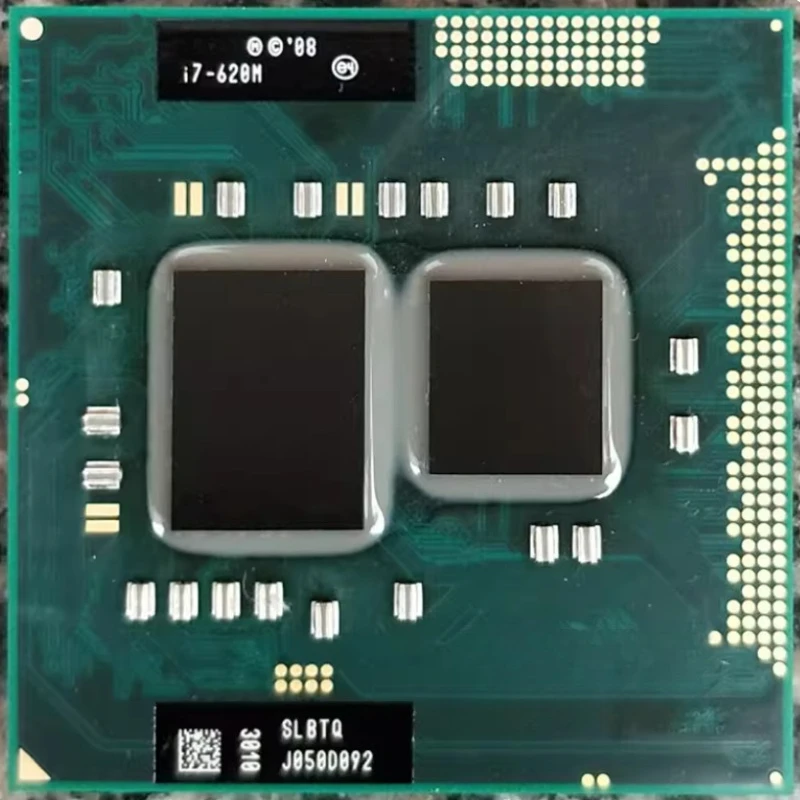 Core i7-620M i7 620M SLBTQ 2.6 GHz Dual-Core Quad-Thread CPU Processor 4M 35W Socket G1 / rPGA988A
