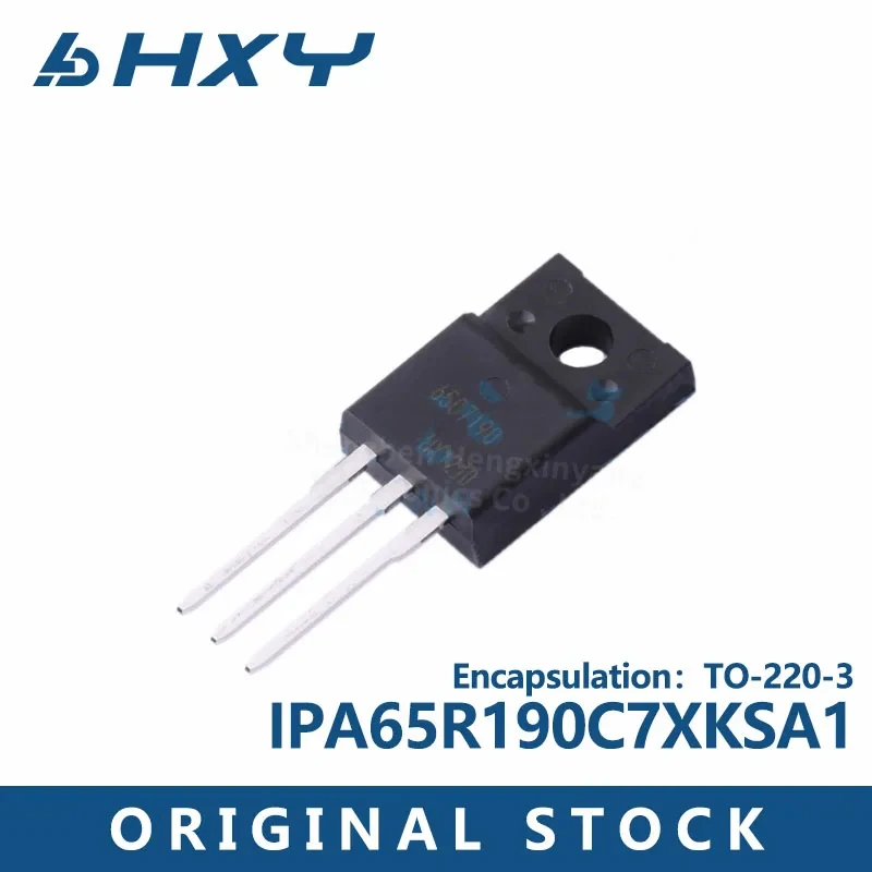 1PCS IPA65R190C7XKSA1 Field effect tube N-channel package TO-220-3 Voltage :650V Current :8A