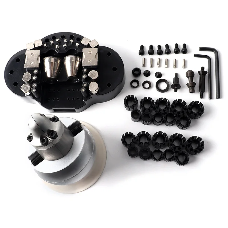 Mini 360 degree rotating spherical vice 360 degree rotating jewelry making tool equipment, diamond engraving block fixed vice