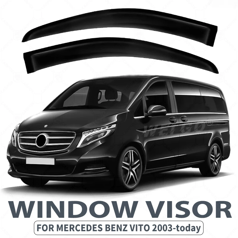 Door Visor for Benz Vito V250 V260 V300 W639 W447
