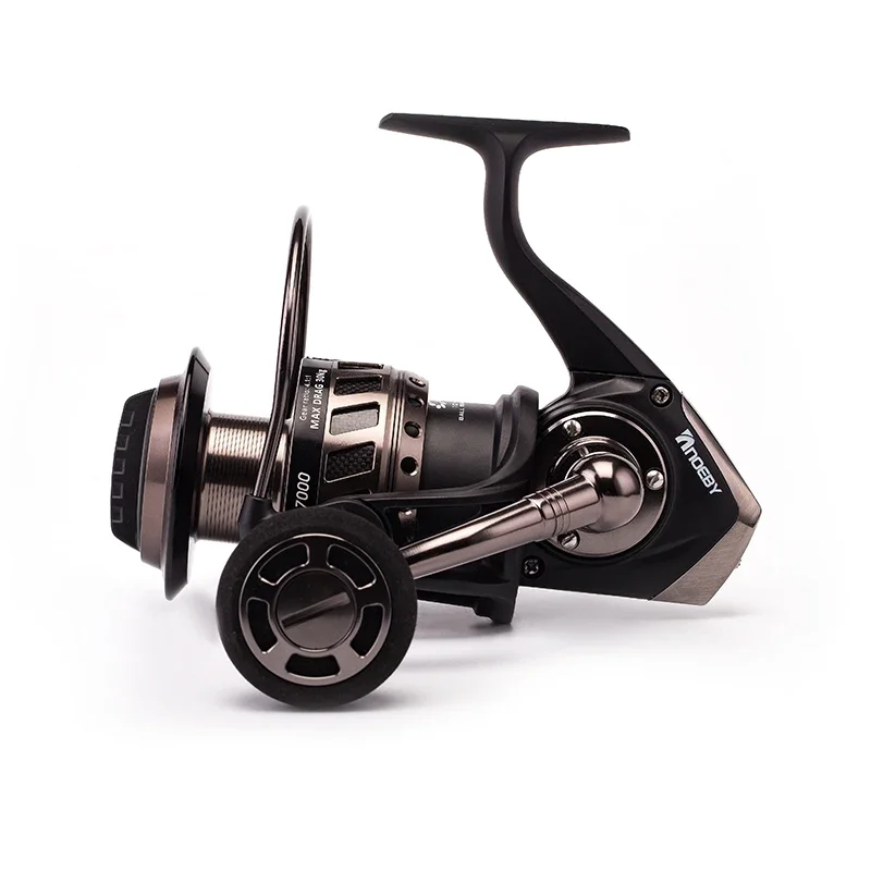 YYHC High quality max power 30kg fishing spinning reel 7000