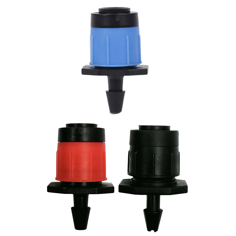 

20/100 шт. регулируемые садовые излучатели, капельница 4/7 мм, шланг для полива, капельное орошение, спринклер, система орошения водой в саду